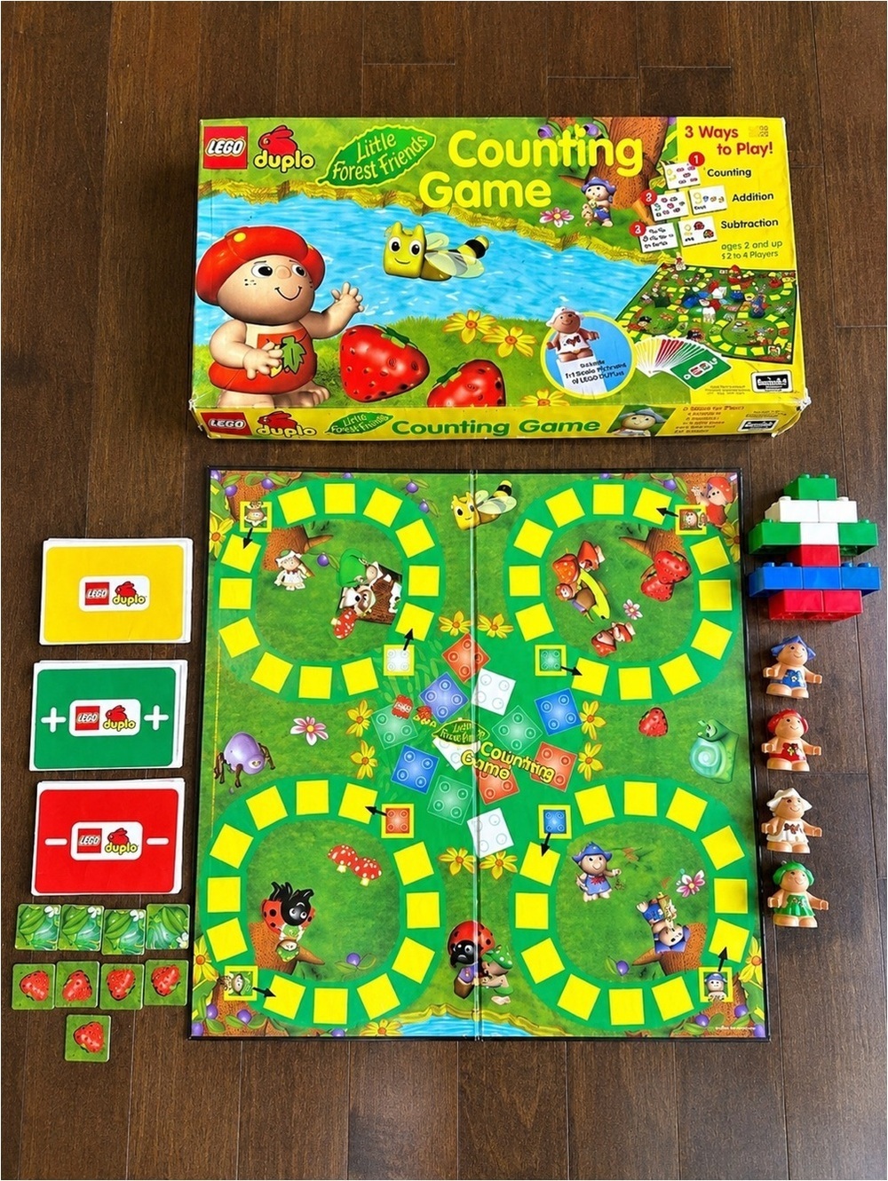 LEGO DUPLO Little Forest Friends Counting Game Complete Board Game